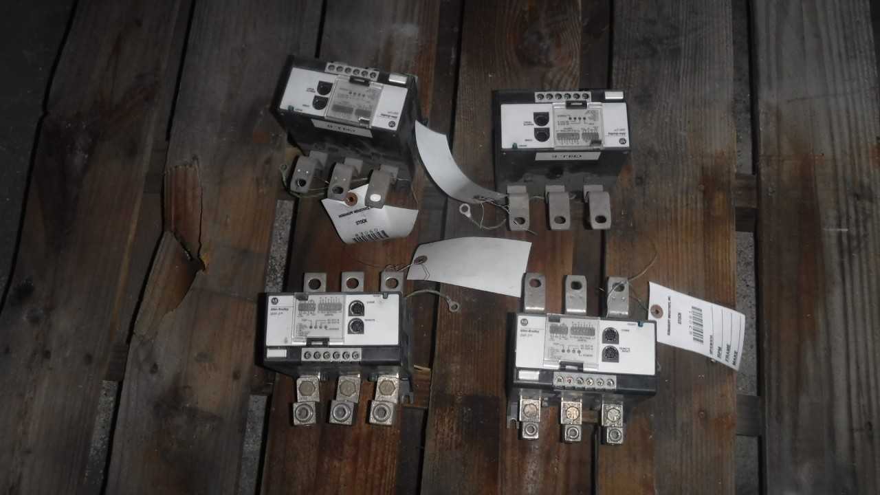 AB Solid State Overload Relays SMP-3 Quantity 4 - ELECTRICAL COMPONENTS