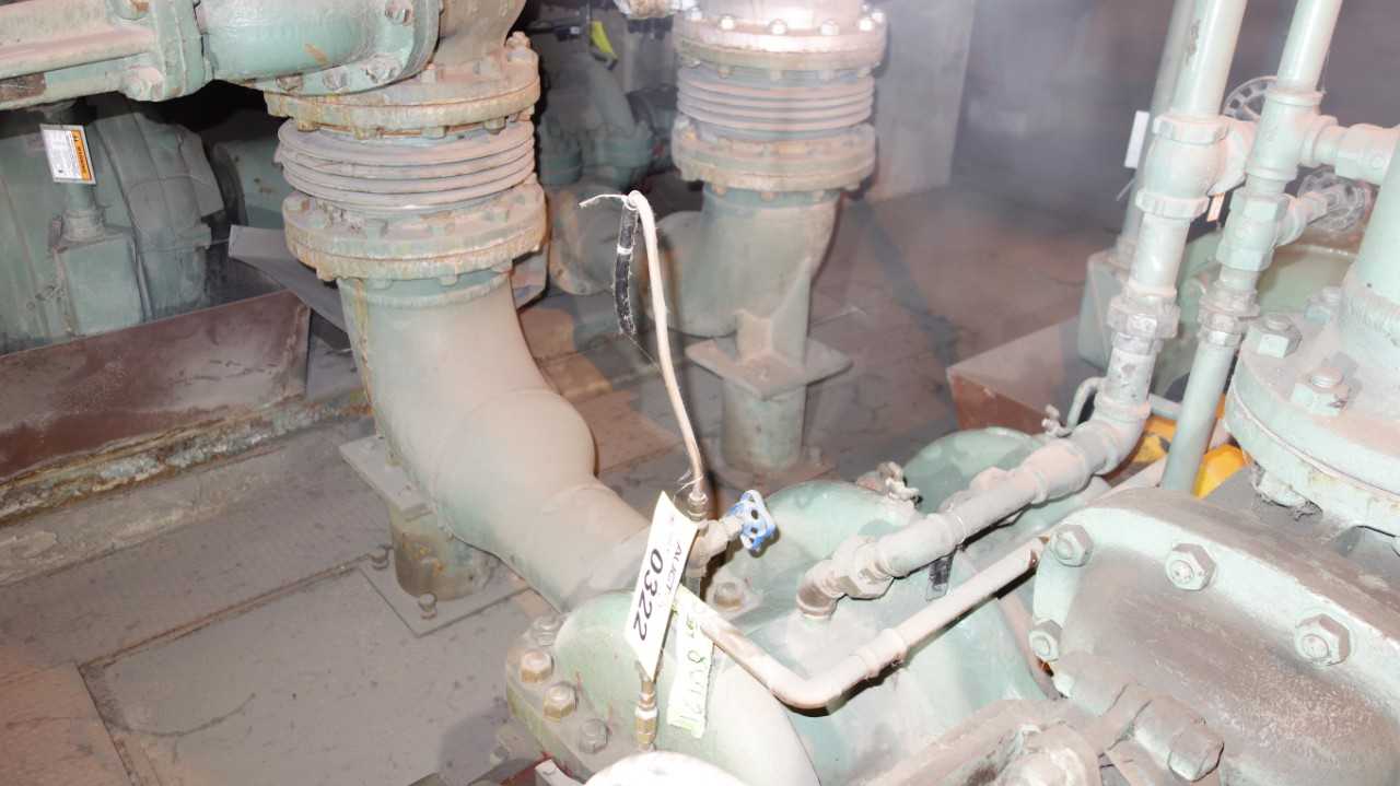 LOT OF 2 ALLIS CHALMERS C2L 8X6 SPLIT CASE CENTRIFUGAL PUMP - CENTRIFUGAL PUMP