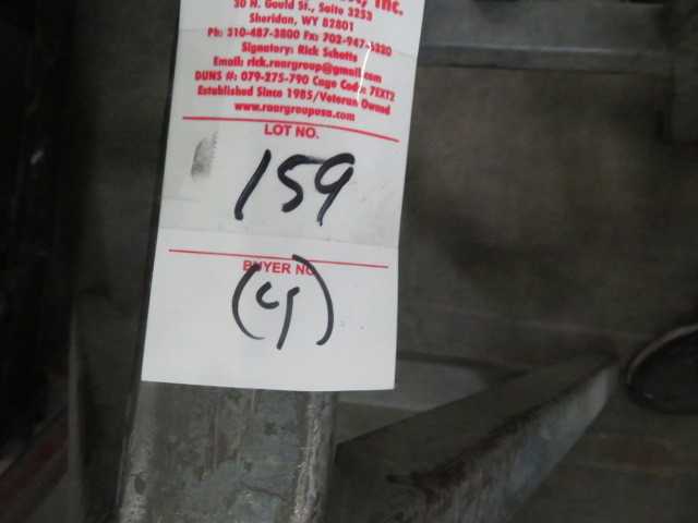 Steel saw horses, (4) LOT - MISCELLANEOUS