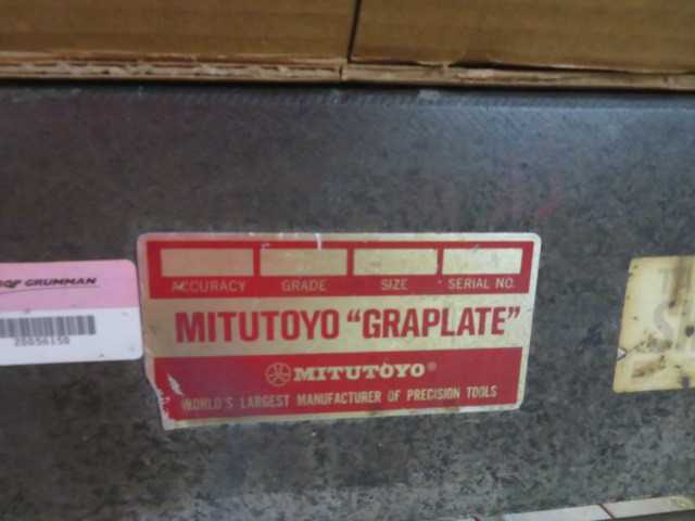 Mitutoyo Granite Surface Plate, 36" X 48" X 7" with stand - MISCELLANEOUS