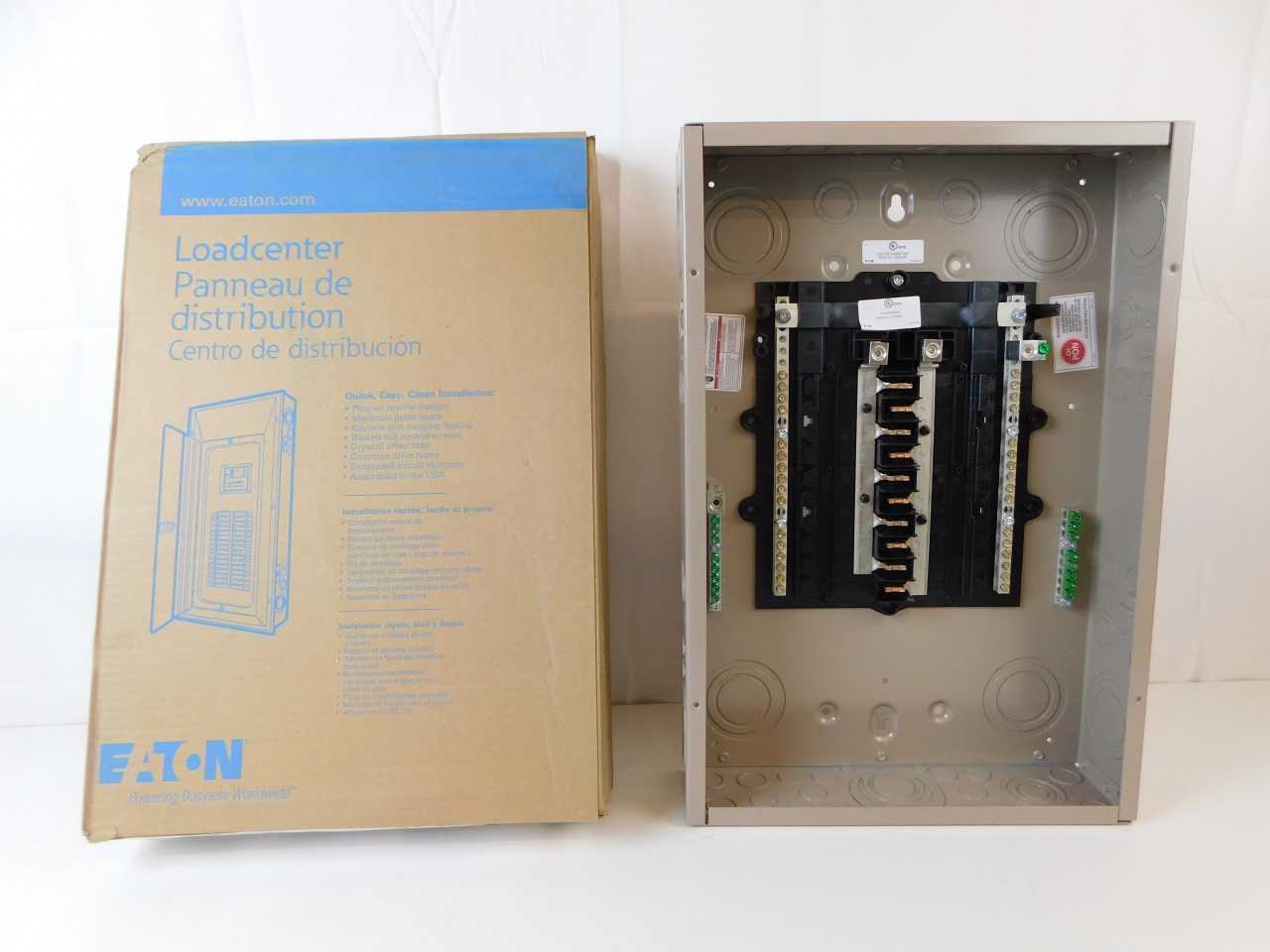 Lot of Quantity 4x CHP20L125X2 Electrical Loadcenters - ELECTRICAL COMPONENTS