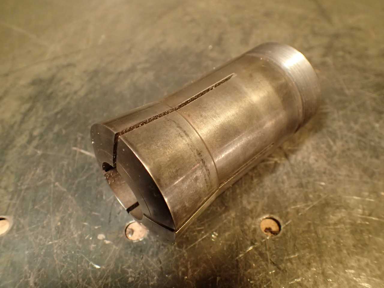 Hardinge 2-J Collet: 2J, 7/8" Round Smooth, Used in Good Condition - HOLEMAKING TOOLS