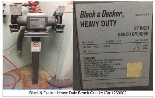 Heavy Duty Bench Grinder - GRINDING MACHINES
