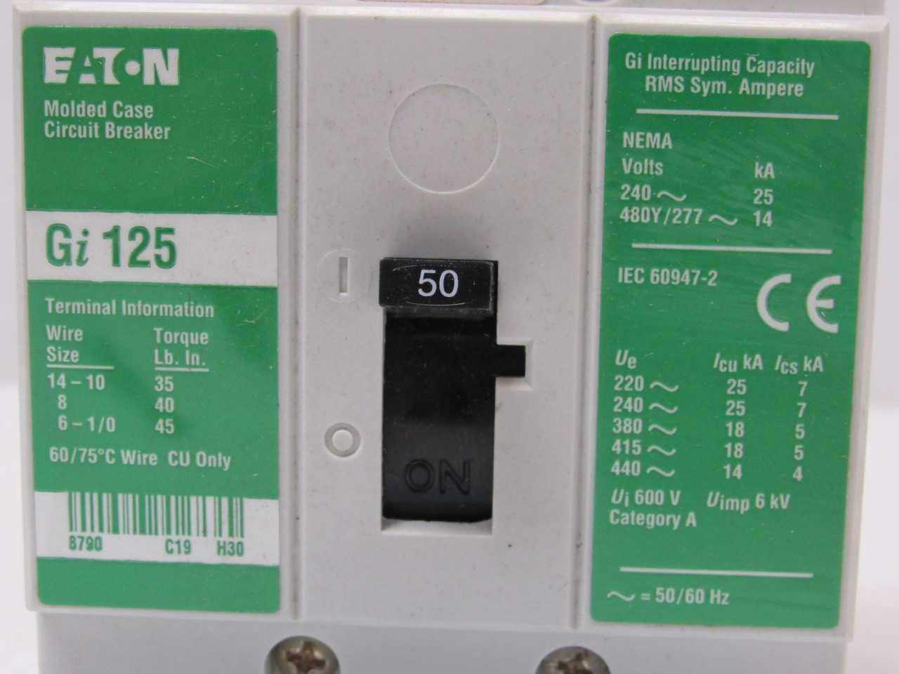 Eaton Circuit Breakers - CIRCUIT BREAKERS