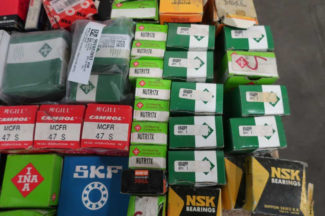 1 PALLET OF ASSORTED BEARINGS - BEARINGS