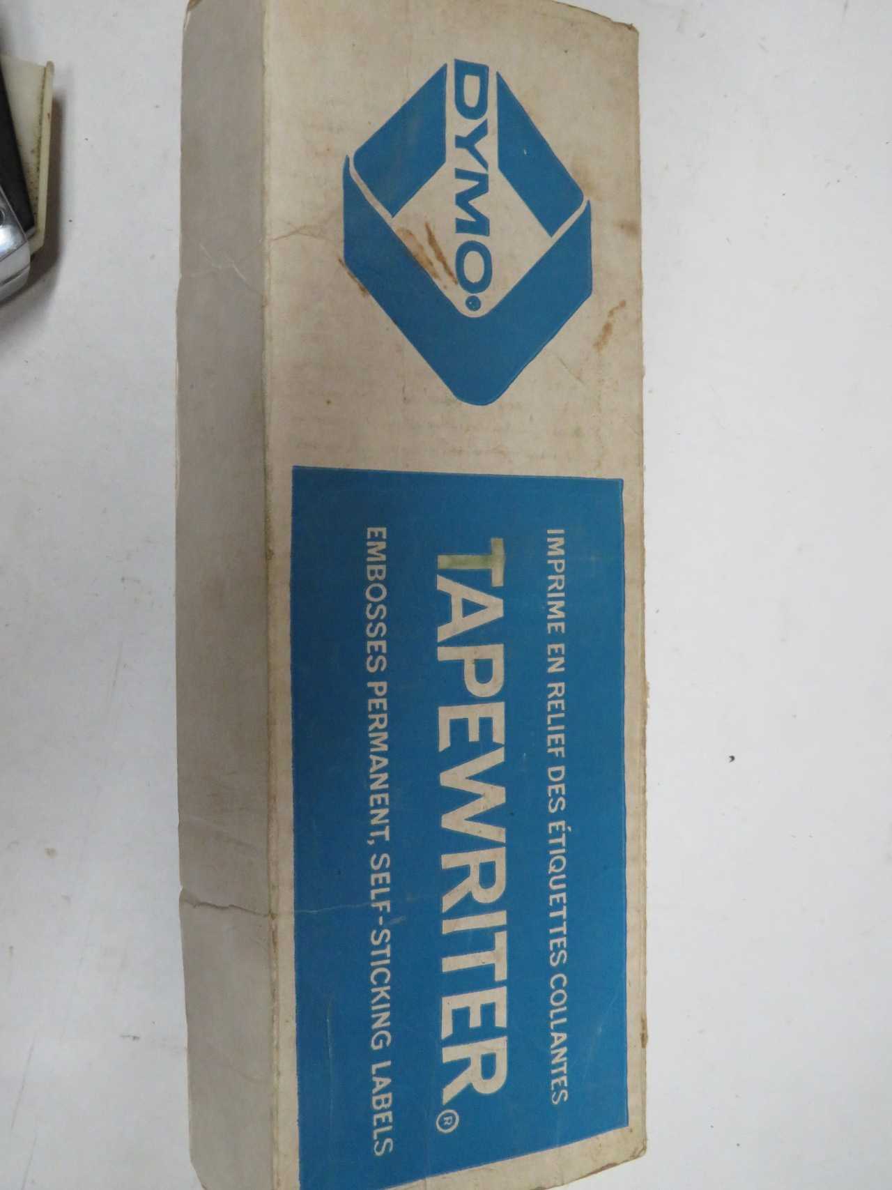 LOT OF 2 DYMO TAPEWRITER M-11 1011 - ELECTRIC POWER TOOLS