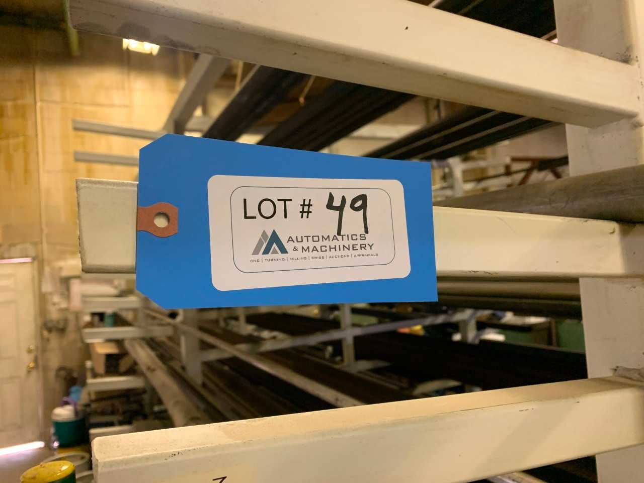 Metal rack system w/ all material - SHELVING