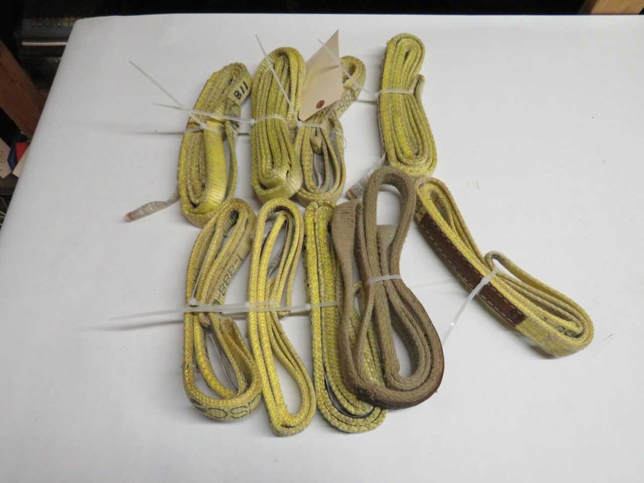 LOT OF 9 BRAFASCO EE1-901 1600 LBS. SLING - LIFTING EQUIPMENT