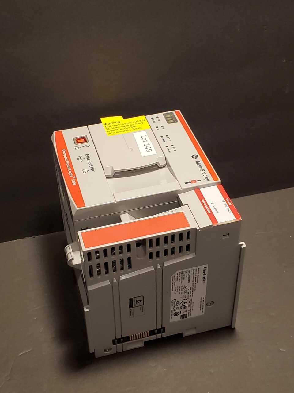 Allen Bradley CompactLogix 5069-L3100ERMS3 - AUTOMATION & CONTROLS