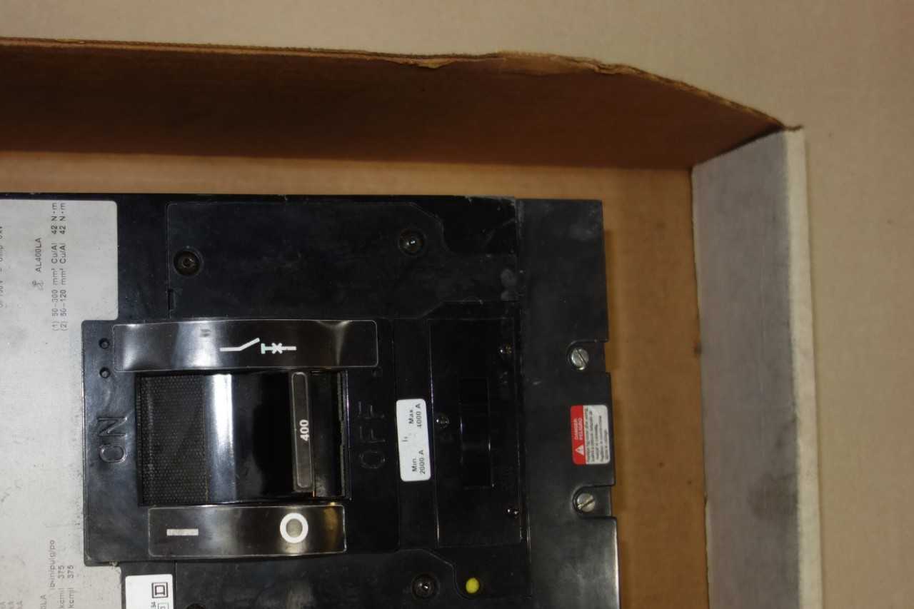 SQUARE D LAP36400MB 400A CIRCUIT BREAKER - CIRCUIT BREAKERS