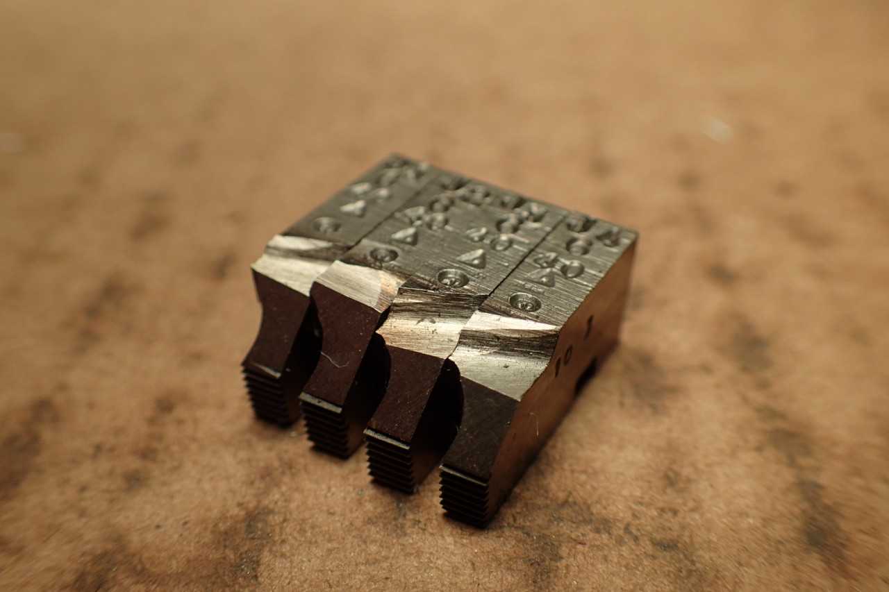 #6 -40 NF Standard Thread Threading Chasers for Geometric 5/16" -DS Die Heads - MACHINING ACCESSORIES & TOOLING