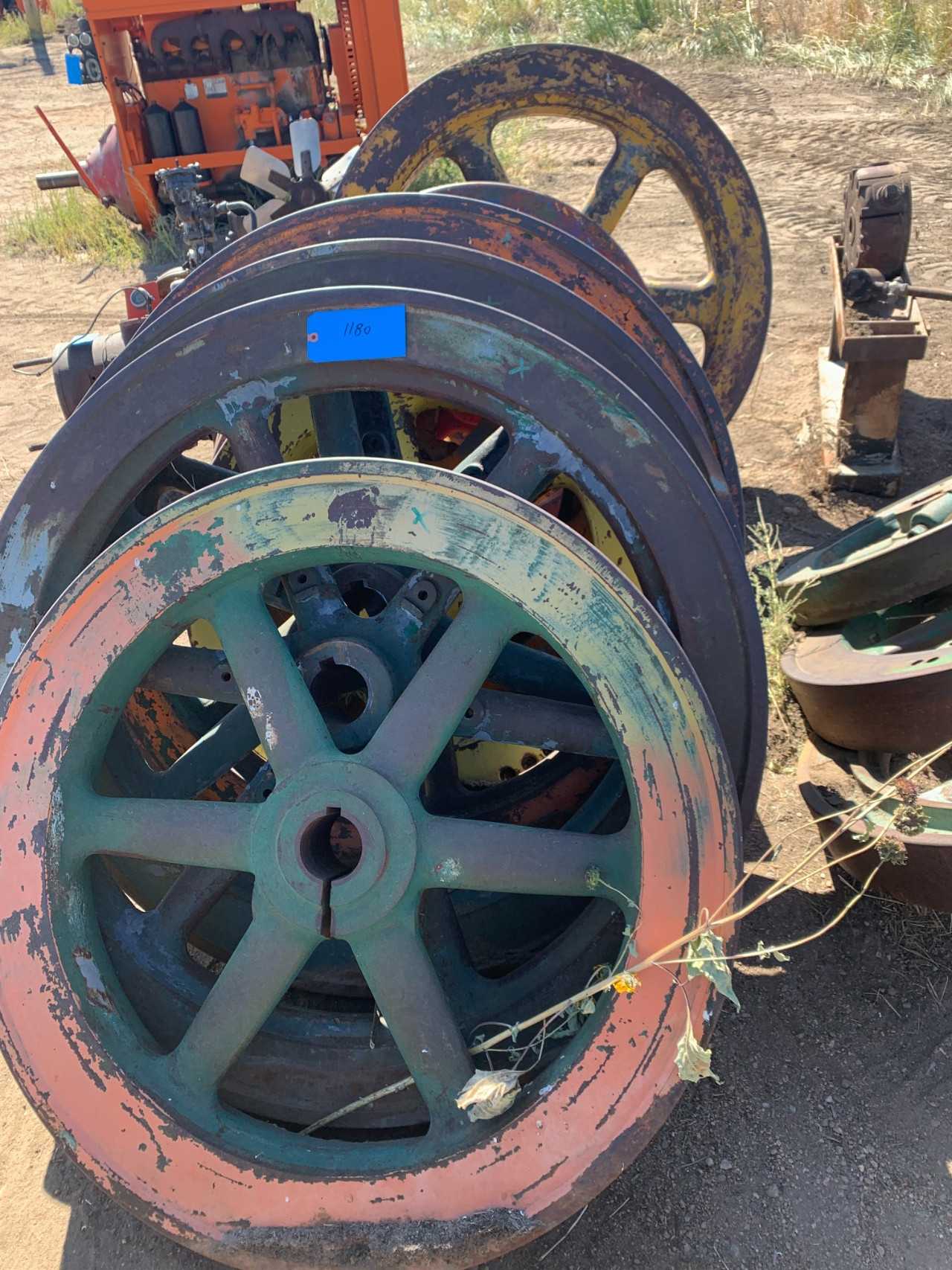 Pumpjack Flywheels - PALLET JACKS