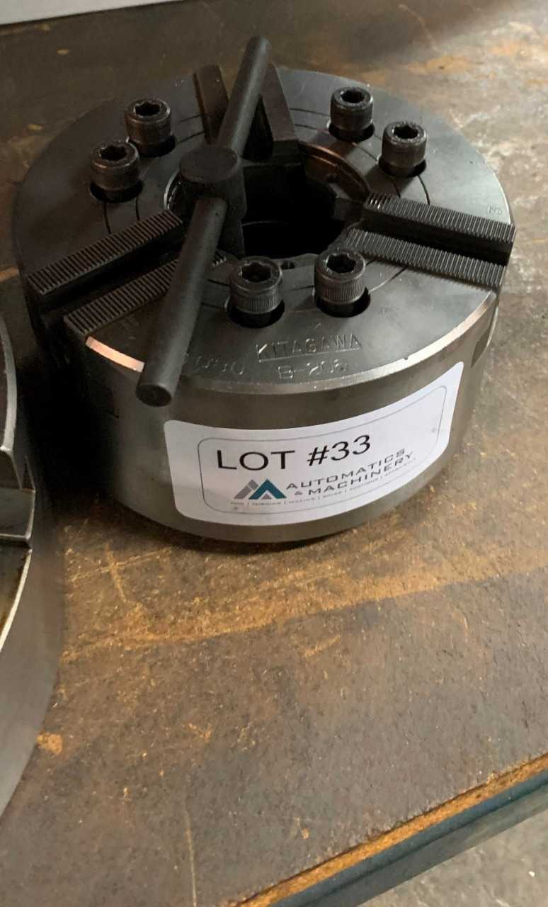 6 Inch Kitigawa 3 Jaw Chuck - LATHE PARTS