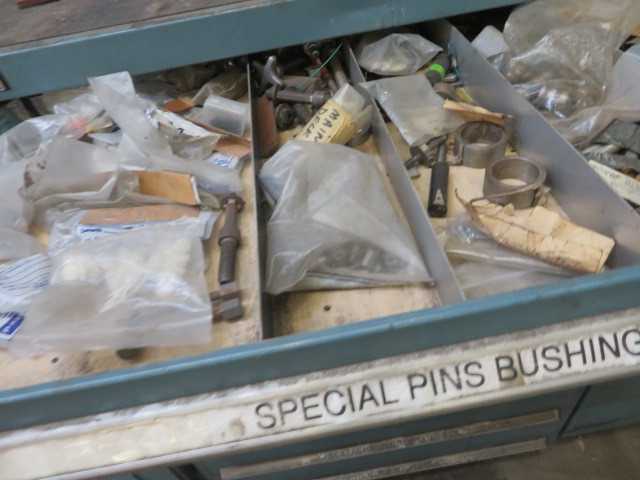 8 Drawer Tool Cabinet with contents - MISCELLANEOUS