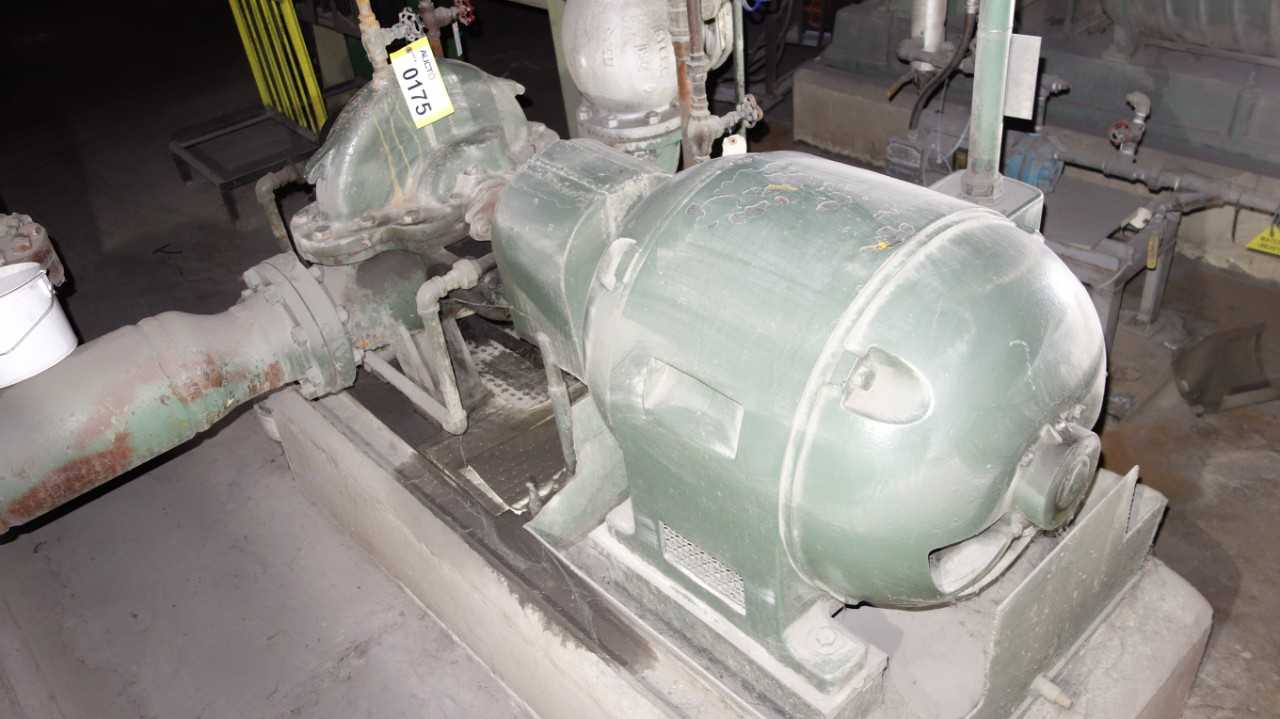INGERSOLL RAND 5ALV SPLIT CASE CENTRIFUGAL PUMP MOTOR - CENTRIFUGAL PUMP