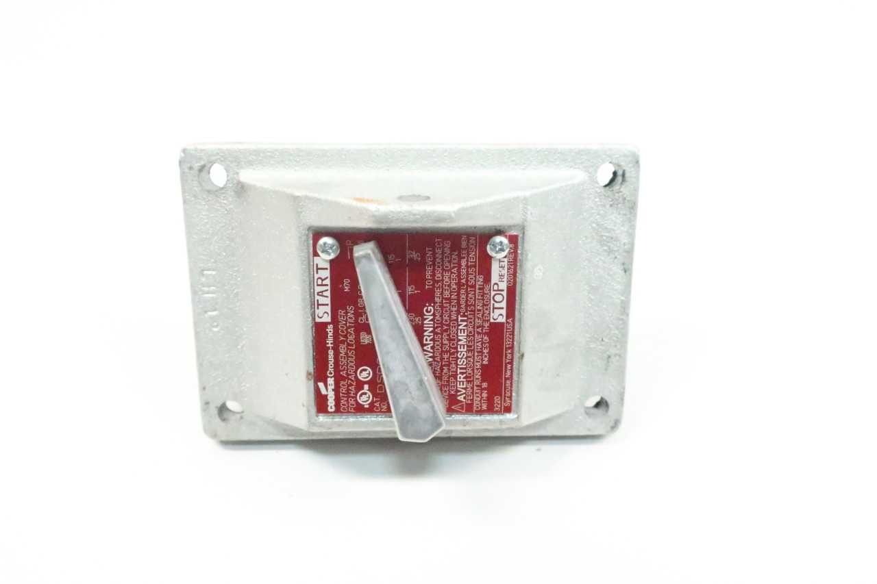 CROUSE HINDS DSD912 0 1HP MANUAL STARTER - CONDUIT FITTING