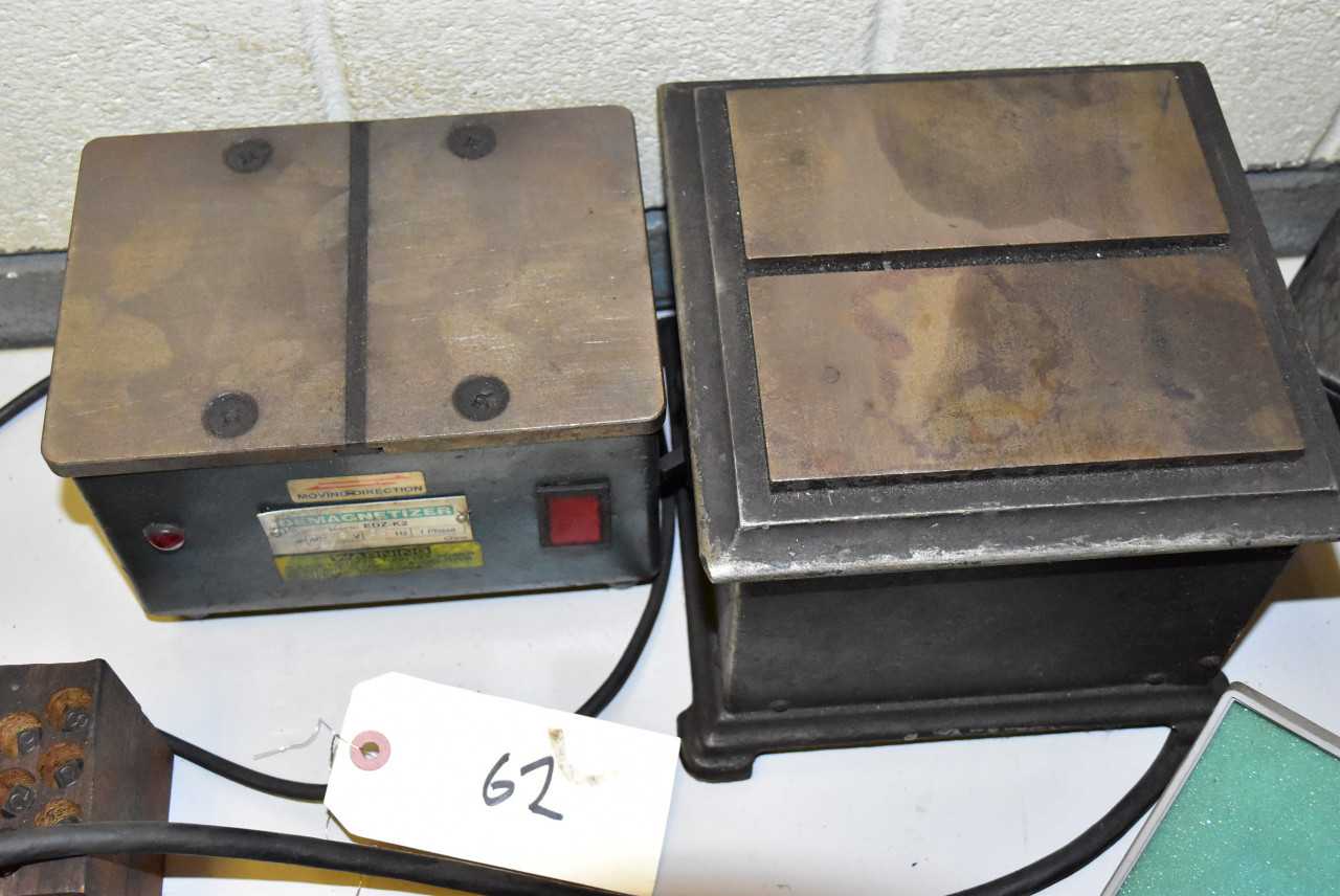 (2) Demagnetizers - INDUSTRIAL PARTS (2) Demagnetizers - INDUSTRIAL PARTS