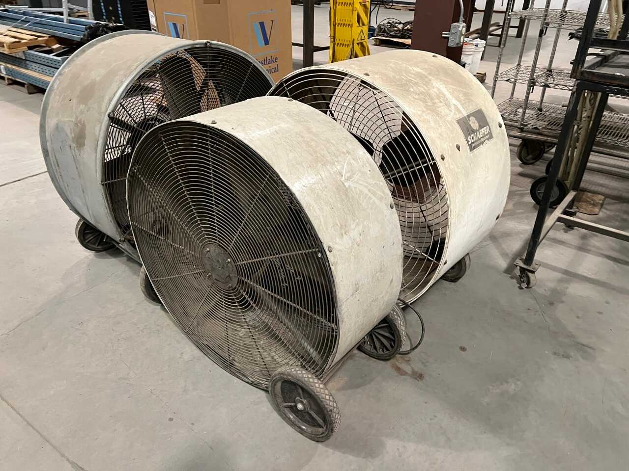 3X PORTABLE COOLING FANS 120V (NEW MEXICO) - TEMPERATURE CONTROL COMPONENTS