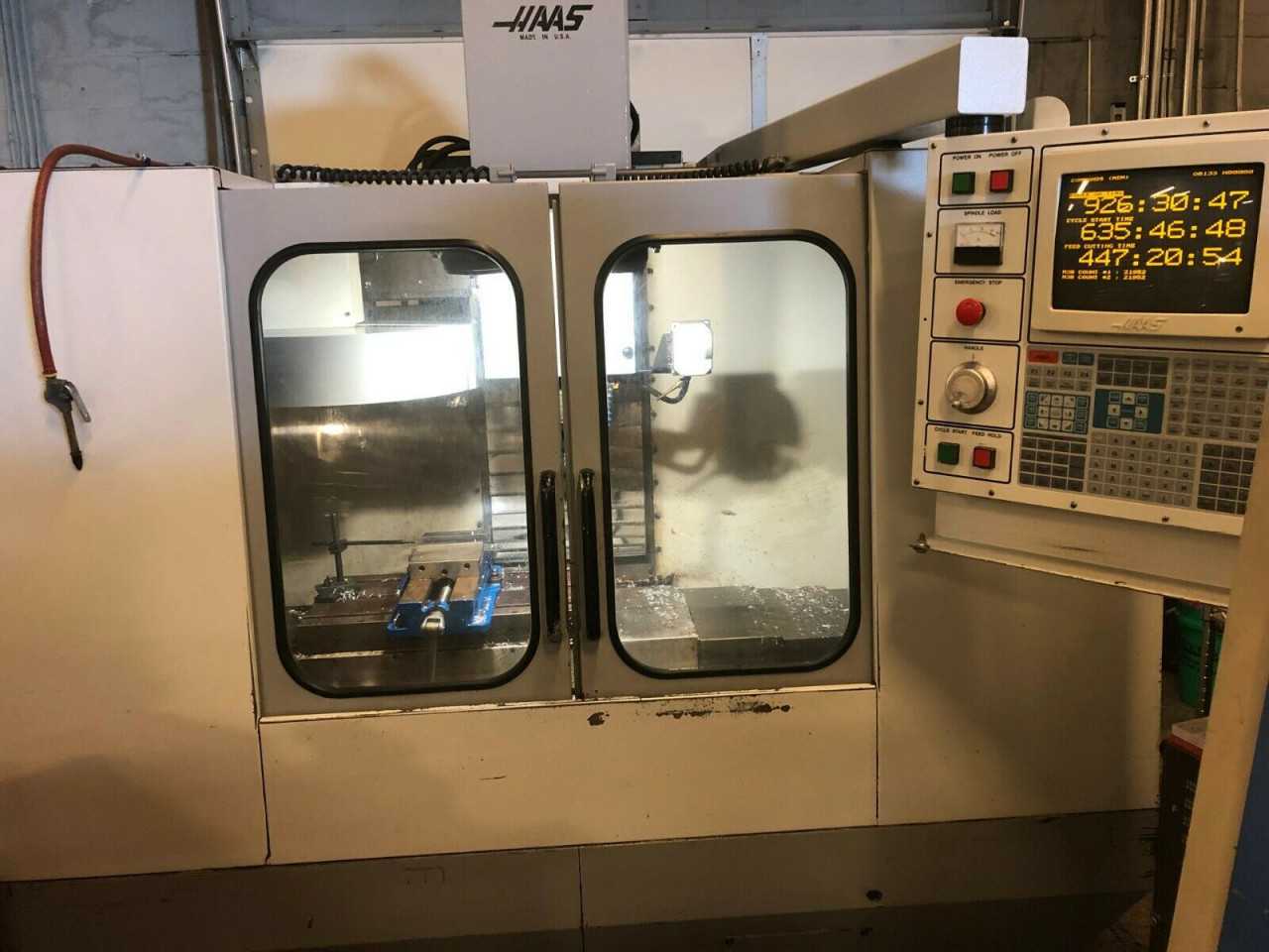 1994 Haas VF-1 (Rebuilt) - Limited Use After Rebuild - Rigid T - Tooling Include - MACHINING CENTERS