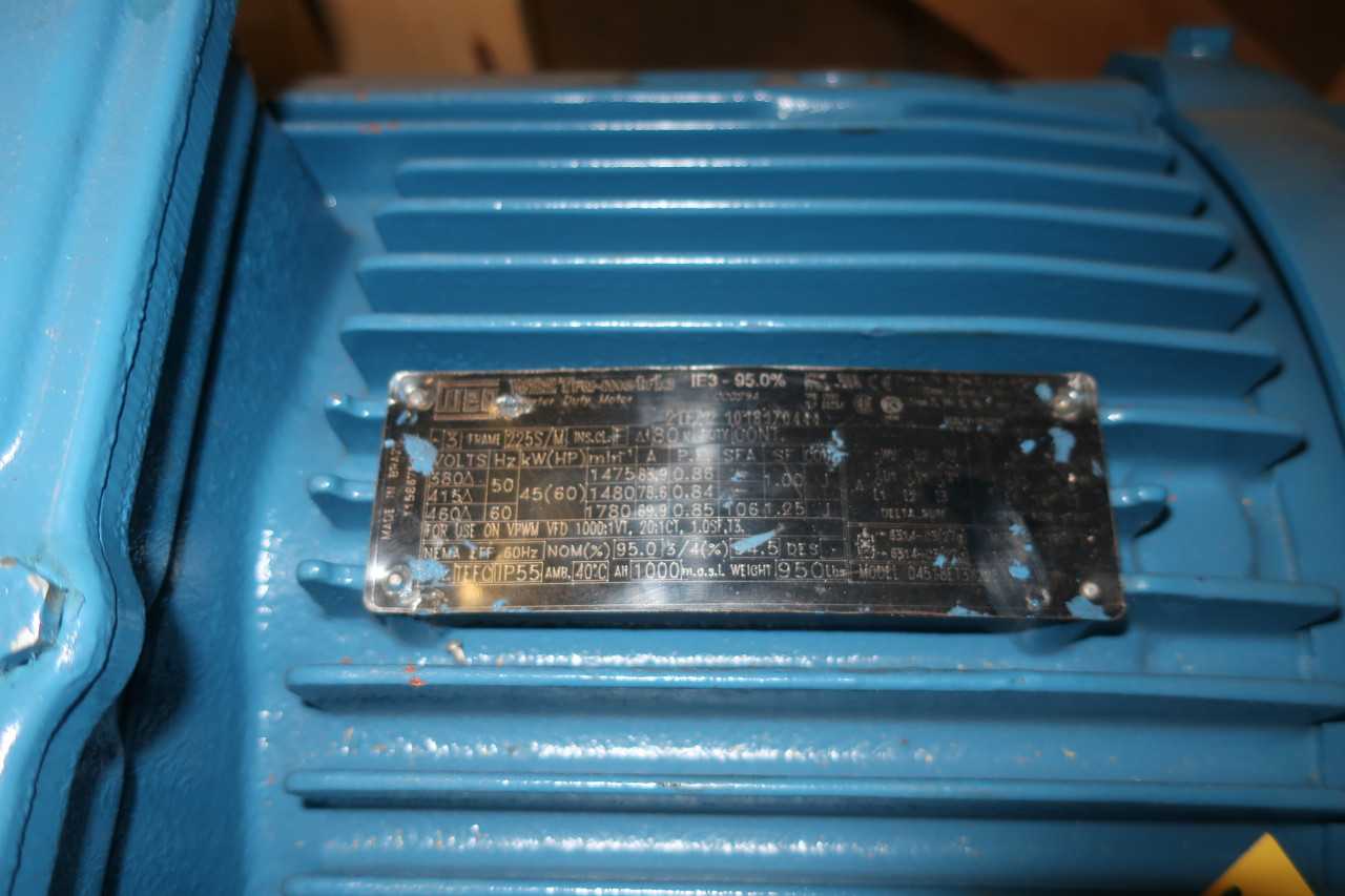 WEG 04518ET3Y2255/M-W22 MOTOR - ELECTRIC MOTORS