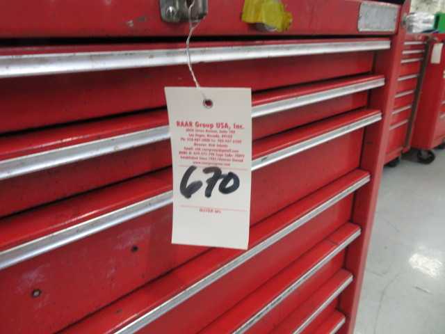 7 Drawer Tool Box Snap On - MISCELLANEOUS