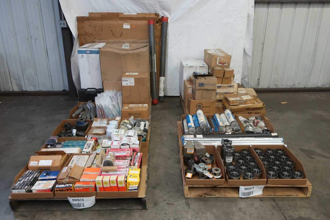 4 PALLETS OF ASSORTED POWER TRANSMISSION PARTS AND ACCESSORIES - POWER TRANSMISSION