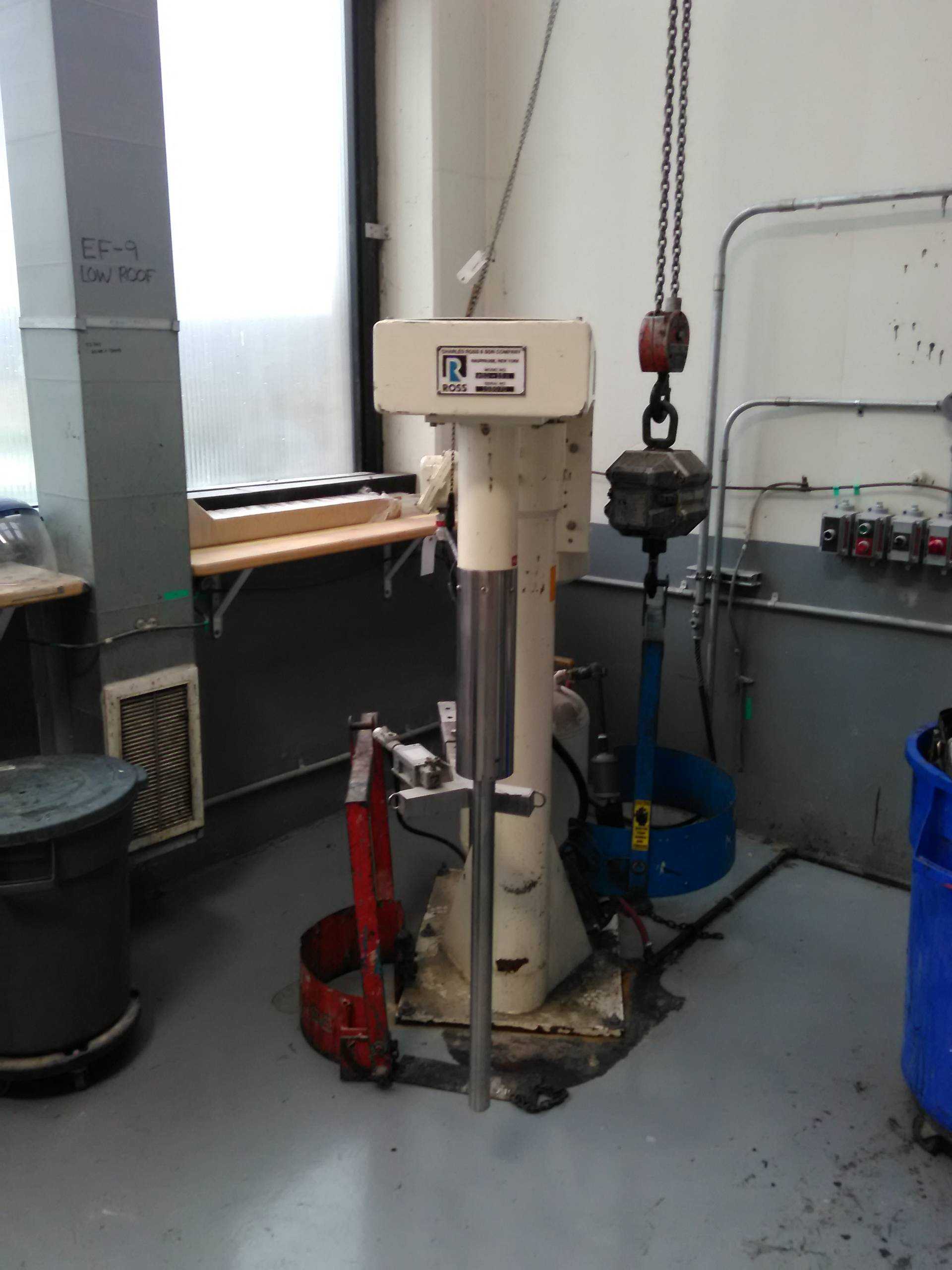 CHARLES ROSS & SON COMPANY HSD-15W HIGH-SPEED DISPERSER