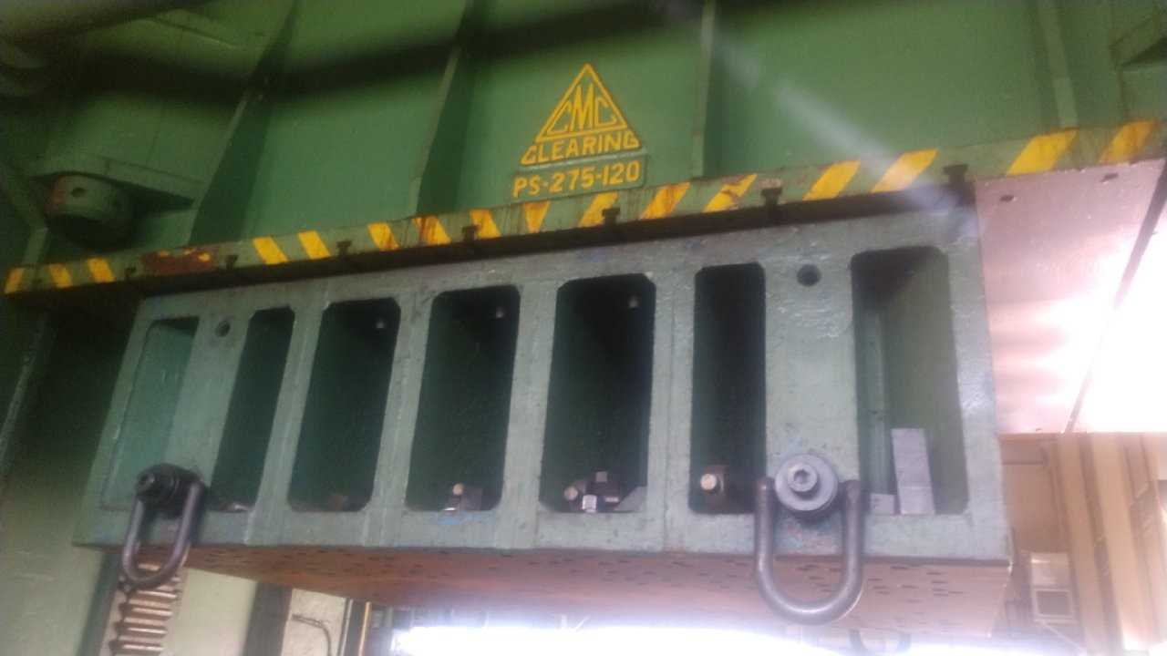 Clearing PS-275-120 Hydraulic Spotting Press - PRESSES