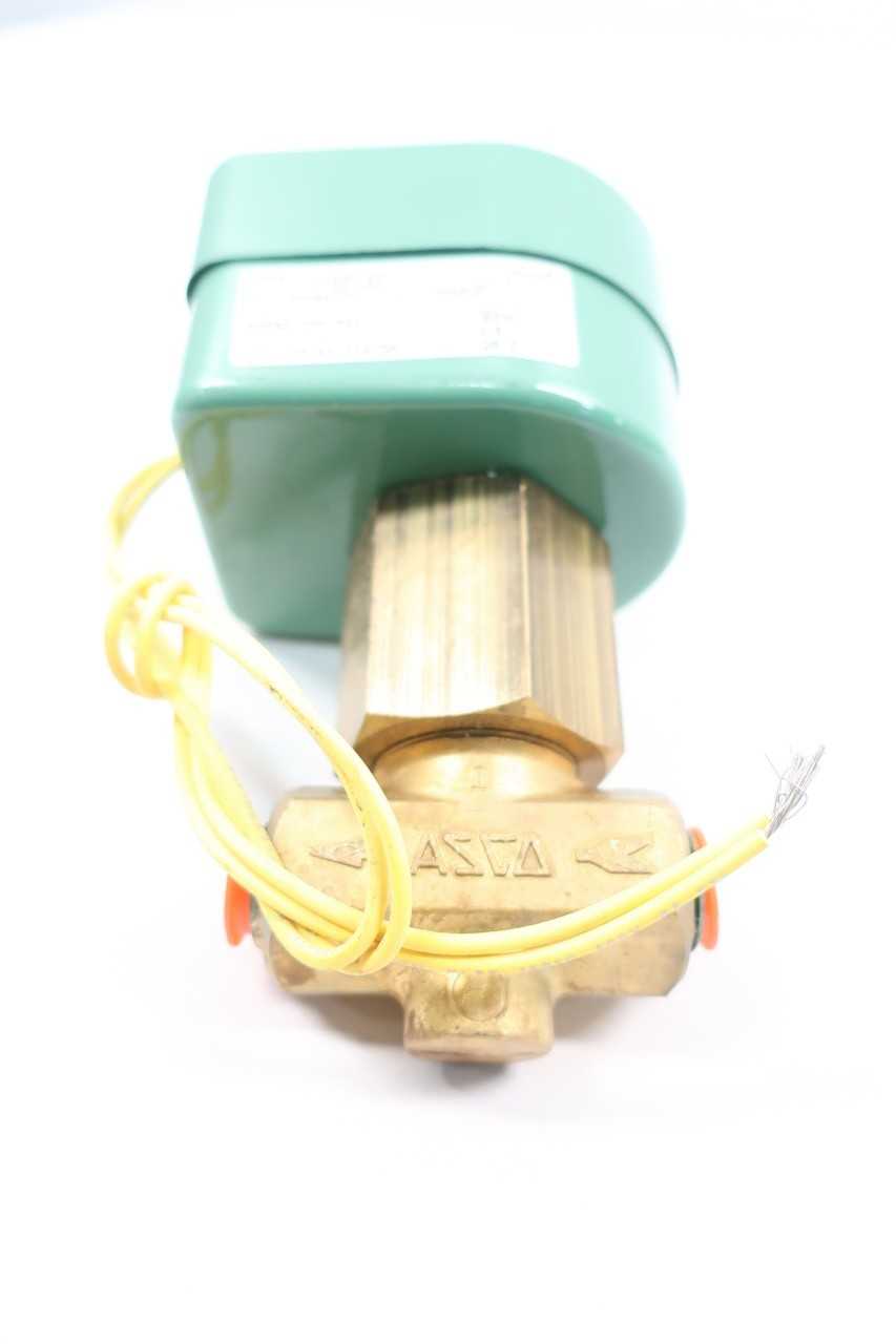 ASCO 8271A2 RED-HAT SOLENOID VALVE 120V-AC 3/8IN NPT - ELECTRICAL COMPONENTS