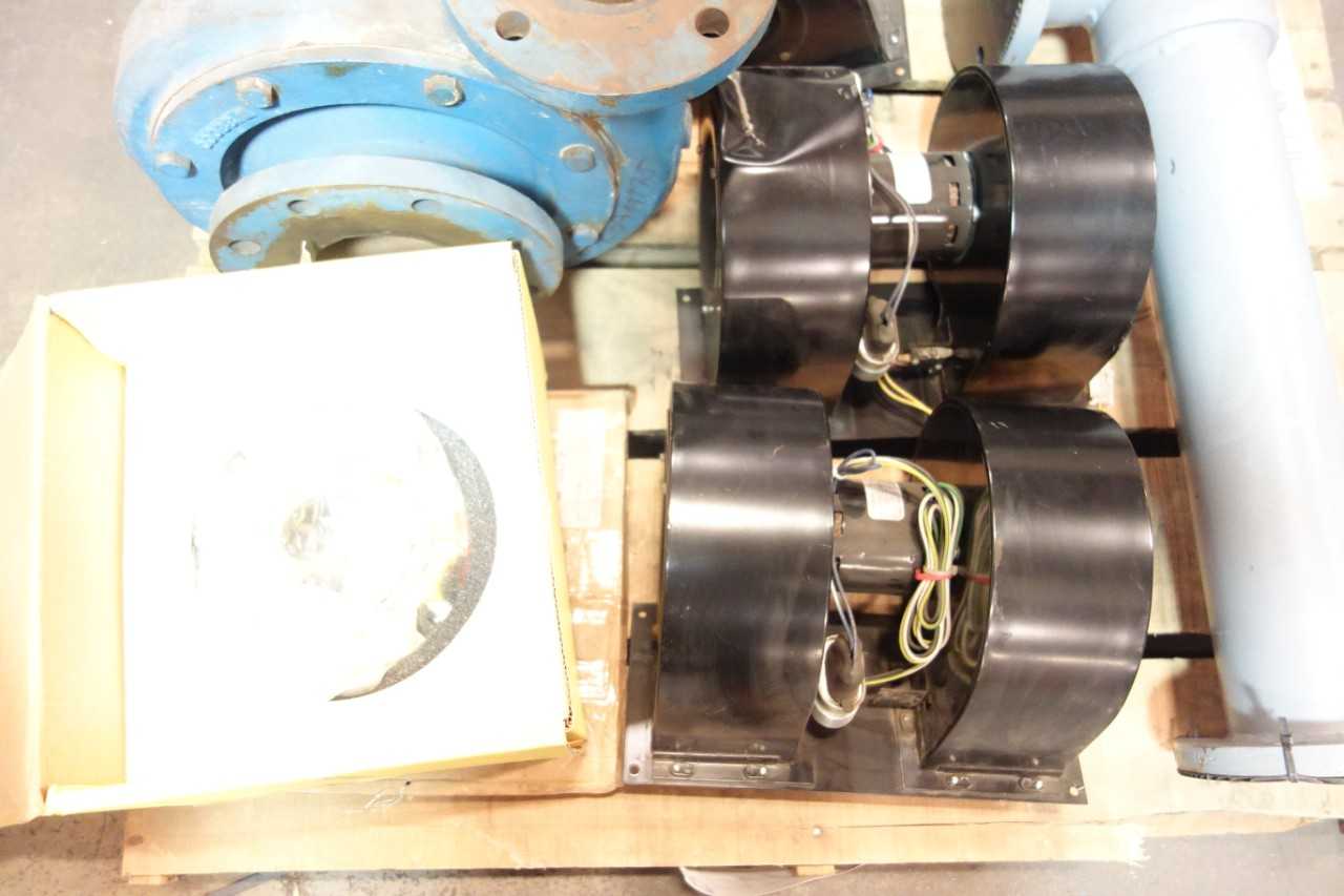 1 PALLET OF ASSORTED PUMP PARTS & ACCESSORIES, ROTARY LOBE BLOWERS, PUMPS, CARTRIDGE SEALS- GUSHER, CHESTERTON, SULZER - ROTARY LOBE BLOWER
