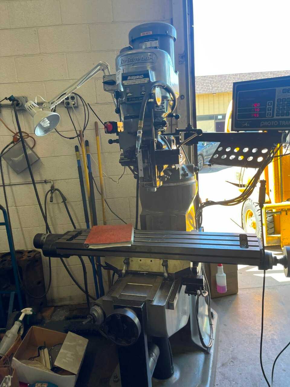 Bridgeport 2 Axis CNC with Prototrak Control - MACHINE TOOLING