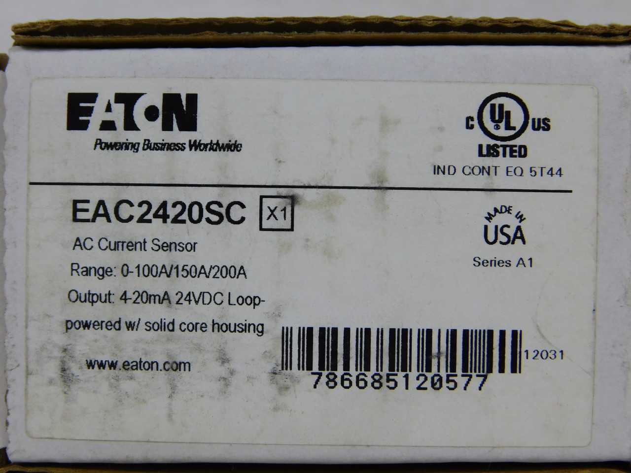 Quantity of 22x EAC2420SC Sensors - INSTRUMENTATION Quantity of 22x EAC2420SC Sensors - INSTRUMENTATION
