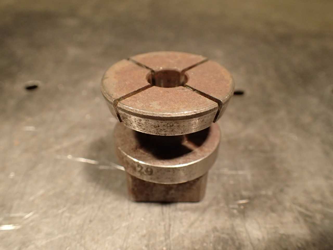 Ziegler 3LX-429C Square Drive Tap Collet: 9/16" -N FL Tool 3-TC-429 TA3-429C LX3 - HOLEMAKING TOOLS