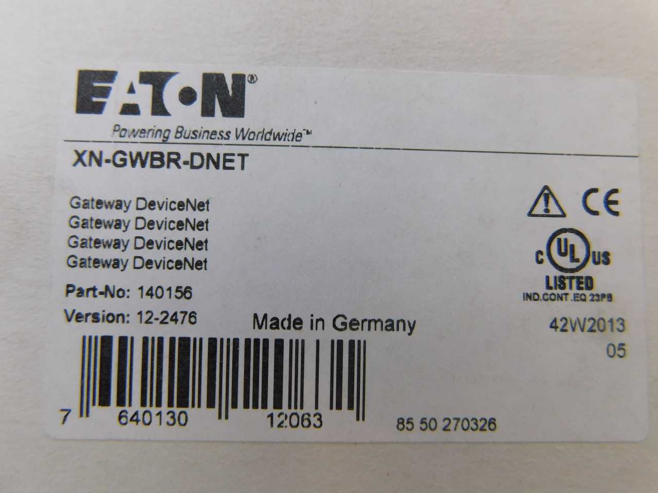 Quantity of 19x XN-GWBR-DNET PLC/Process Logic Controllers - AUTOMATION & CONTROLS