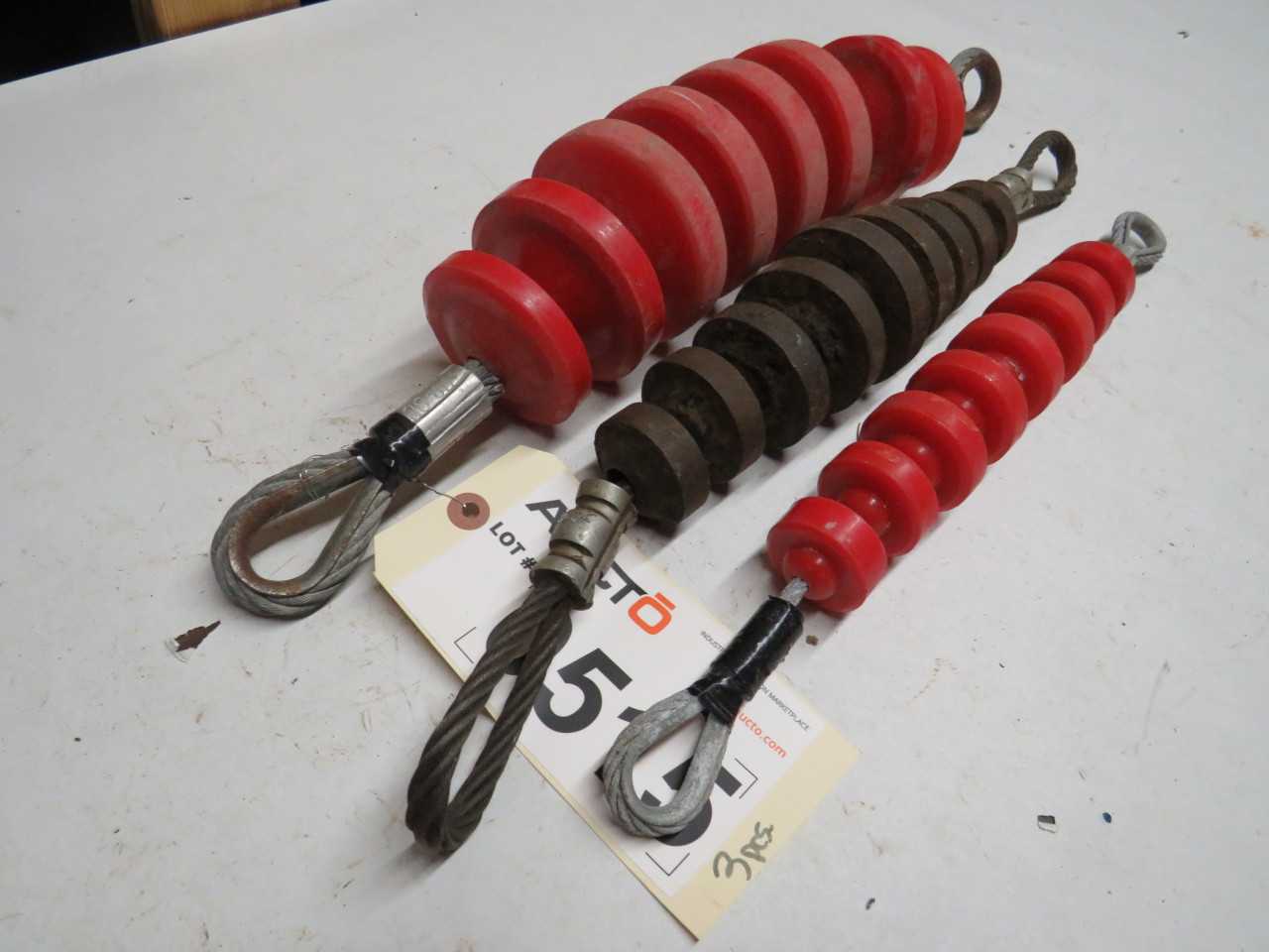 LOT OF 3 HORZ SWL, HORZ SWL 2300 LBS - LIFTING EQUIPMENT