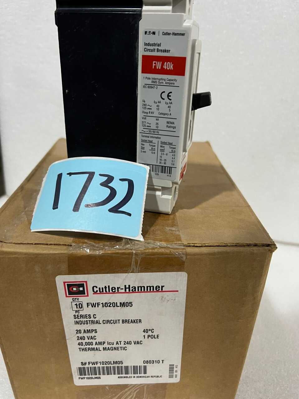 CIRCUIT BREAKER - CIRCUIT BREAKERS