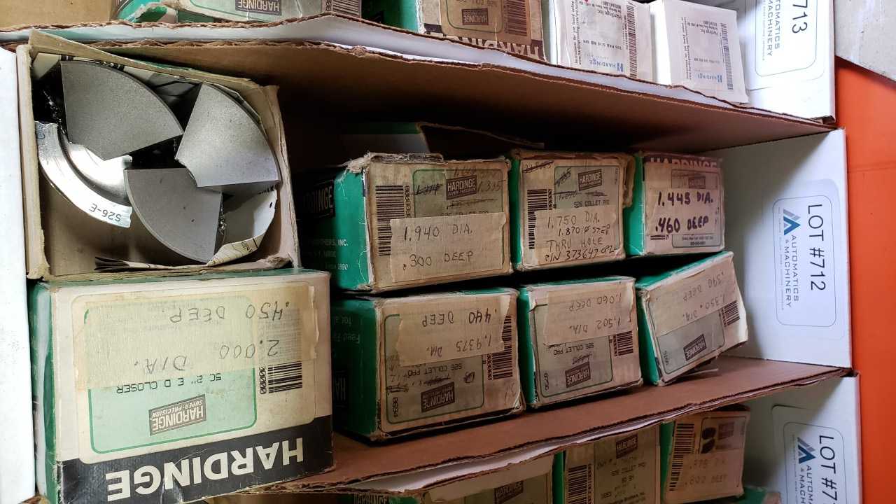 Hardinge Collet Pads - HOLEMAKING TOOLS Hardinge Collet Pads - HOLEMAKING TOOLS
