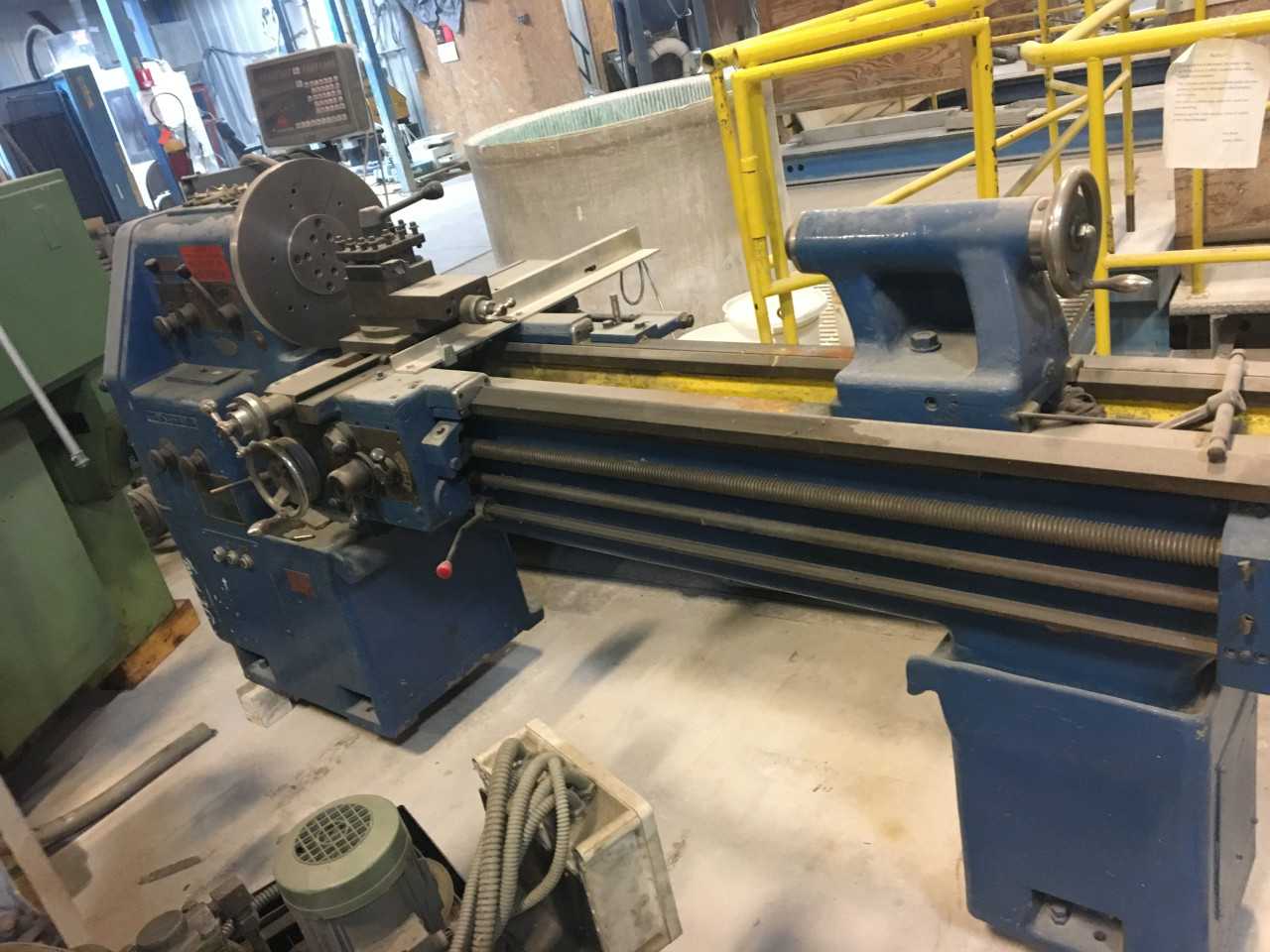 Takisawa Engine Lathe, model KL450, 12" x 60" BC w/ DRO - LATHES