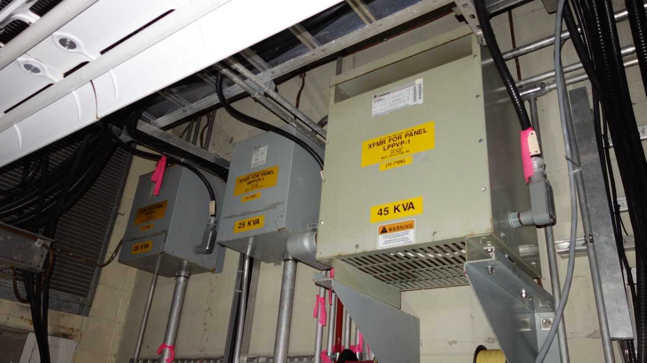 LOT OF 3 GE TRANSFORMERS (2) 25KVA (1) 45KVA - CONTROL TRANSFORMERS