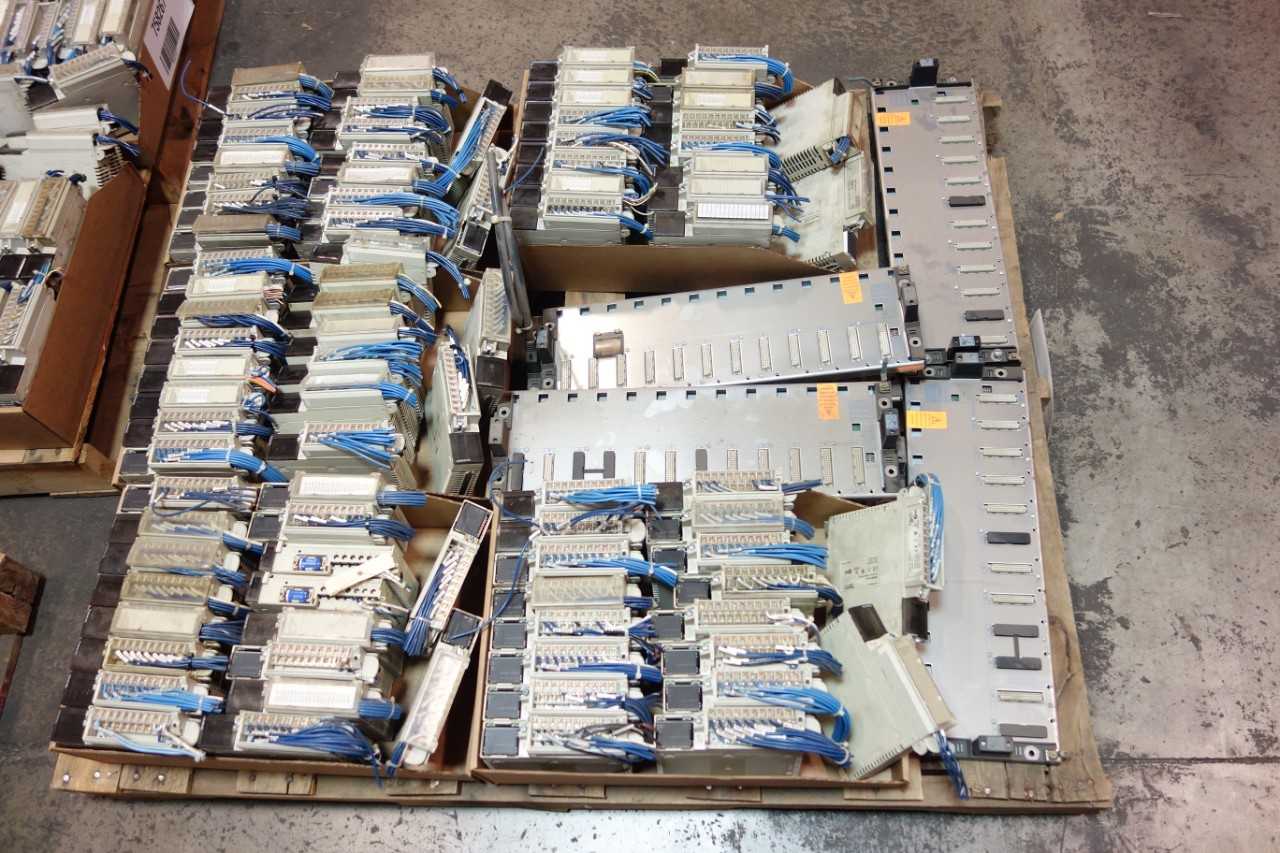 3 PALLETS OF ASSORTED PLC MODULES - AUTOMATION & CONTROLS