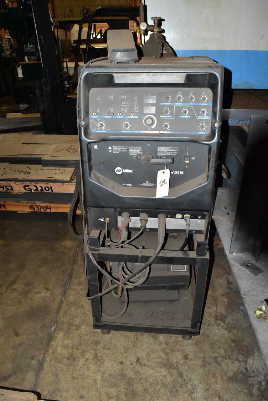 Miller Syncrowave 250 DX Welder - WELDING EQUIPMENT Miller Syncrowave 250 DX Welder - WELDING EQUIPMENT