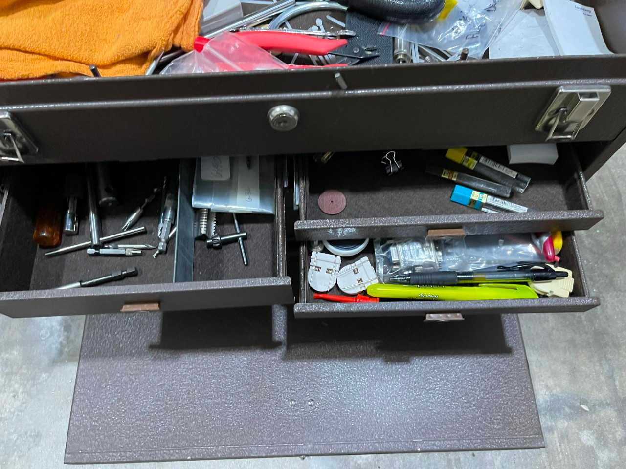 Kennedy Tool Box w/ contents - TOOL STORAGE