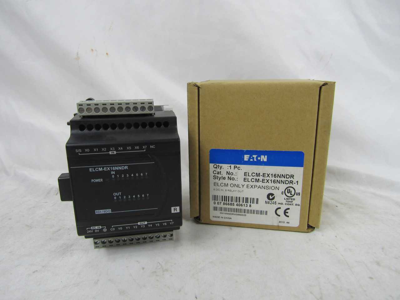 Lot of Qty 28x Eaton ELCM-EX16NNDR PLC Control 8 Outputs 8 DC Input - AUTOMATION & CONTROLS