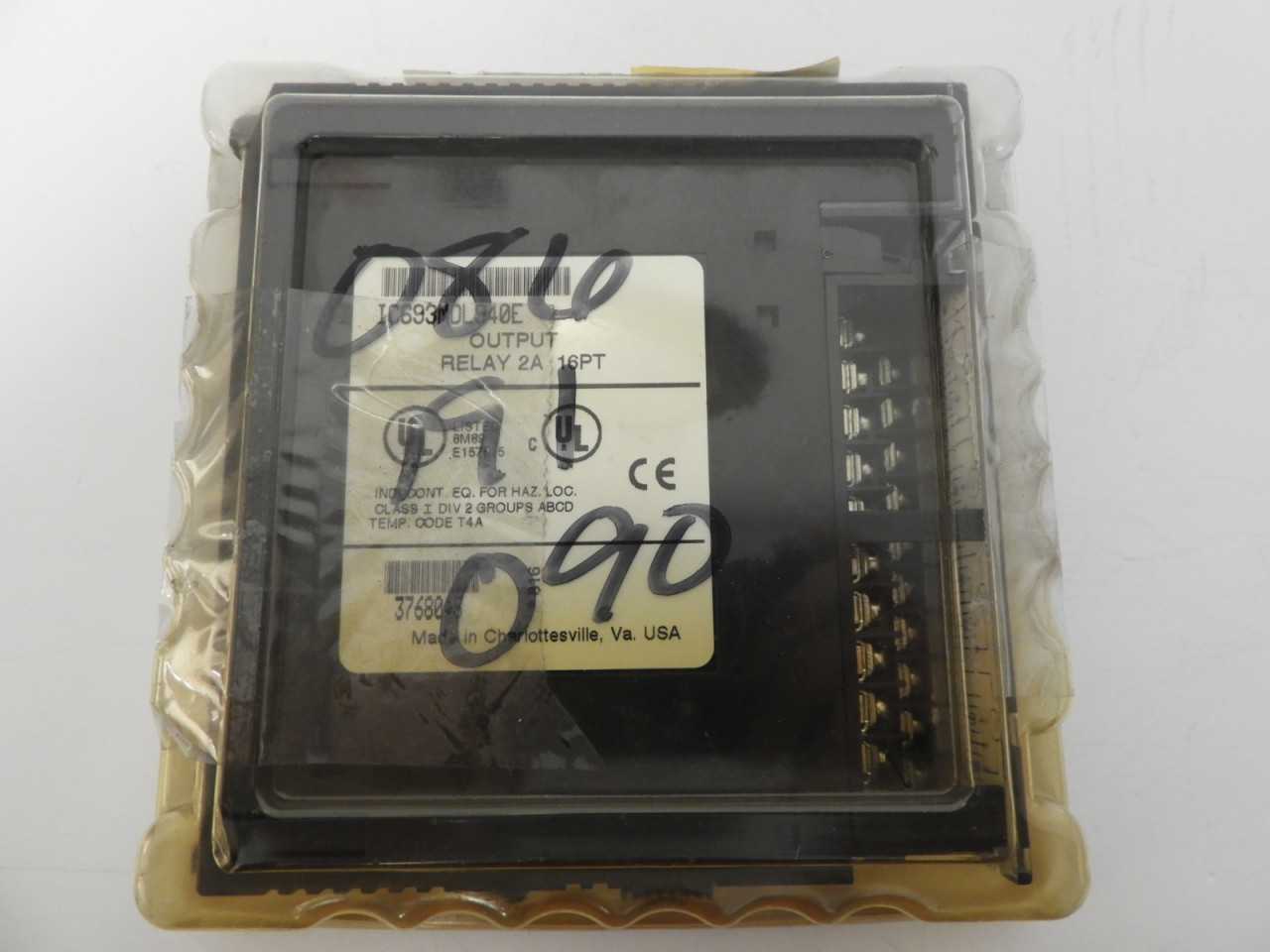 GE Fanuc IC693MDL940E Output Relay 2A 16PT (NIP) - AUTOMATION & CONTROLS