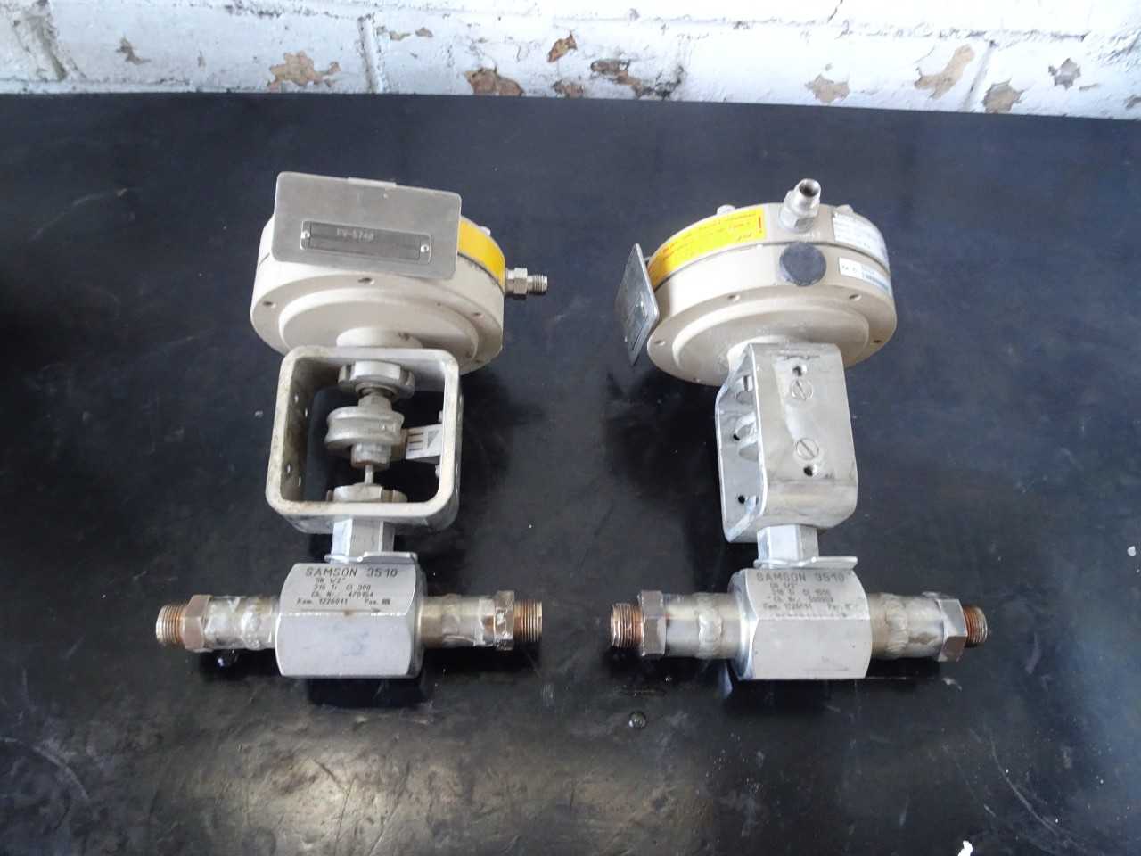 SAMSON 3510 STAINLESS CONTROL VALVES - CONTROL VALVE