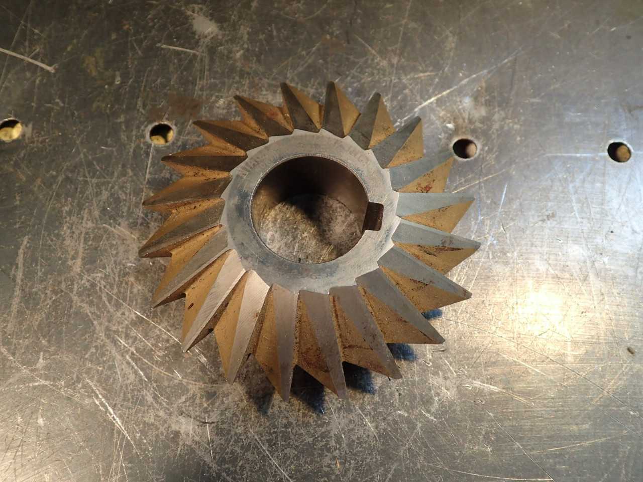 Niagara 26.565 Degree Per Side Double Angle Milling Cutter 1-1/4 Horizontal Bore - MILLING TOOLS