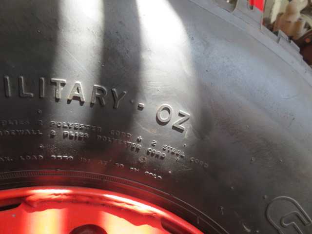 Wrangle Tire Model 37X12.5 OR 16.5 LT Tire and rims (4) each in this Lot - INDUSTRIAL PARTS