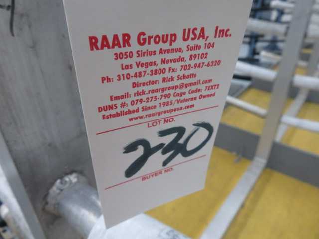 Aluminum Parts Storage Racks on Wheels - MISCELLANEOUS