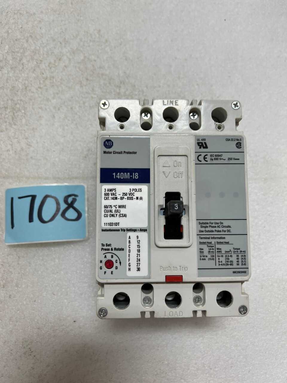 CIRCUIT BREAKER - CIRCUIT BREAKERS