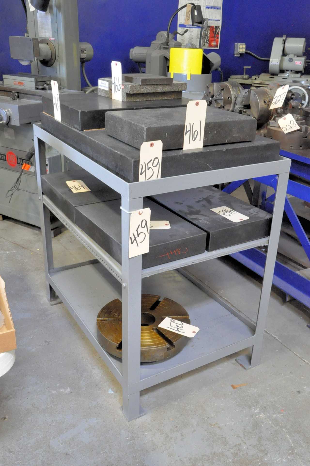24" x 36" x 4" Black Granite Surface Plate with Steel Stand, (Not to Be Removed Until Empty) - ELECTRIC POWER TOOLS